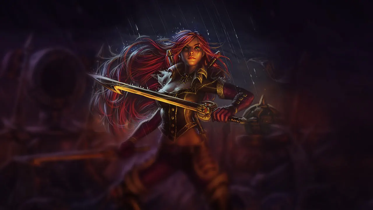 High Command Katarina splash art