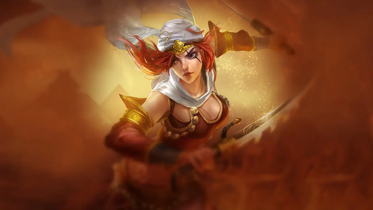Sandstorm Katarina splash art