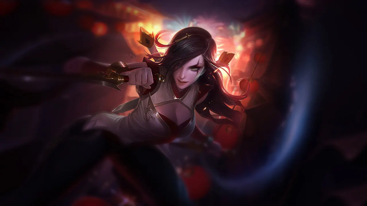 Warring Kingdoms Katarina splash art