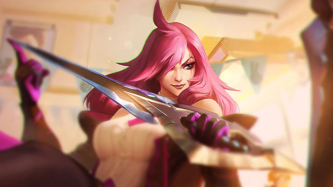 Battle Academia Katarina splash art