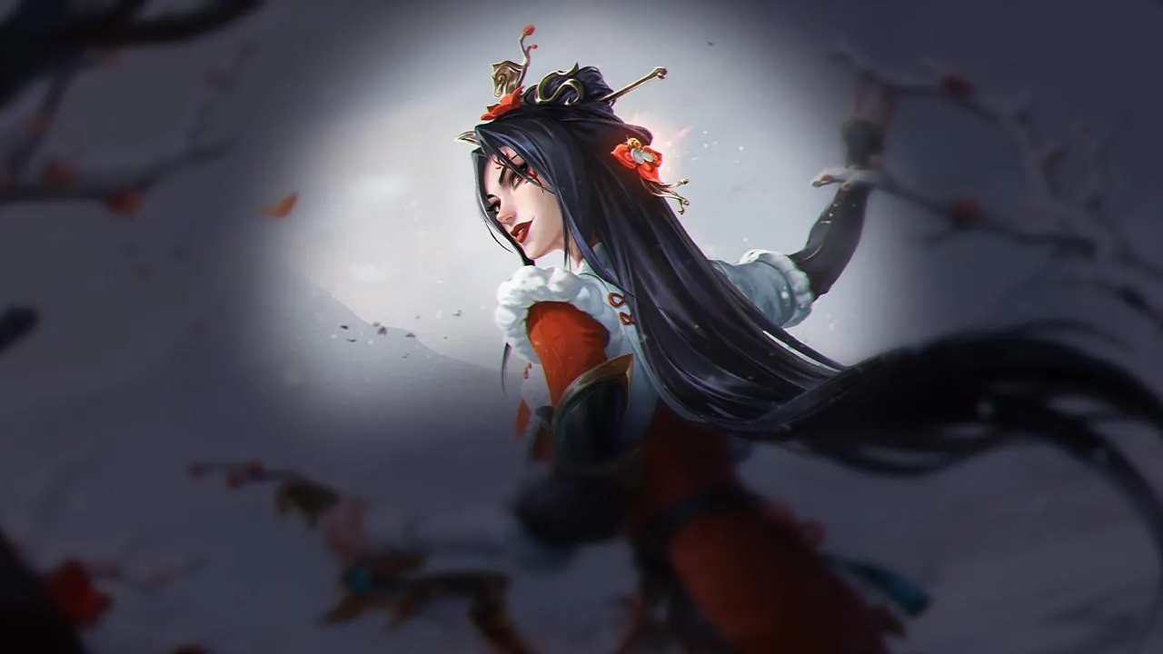 Petals of Spring Katarina splash art