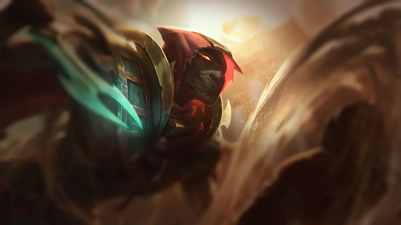 Sand Wraith Pyke splash art