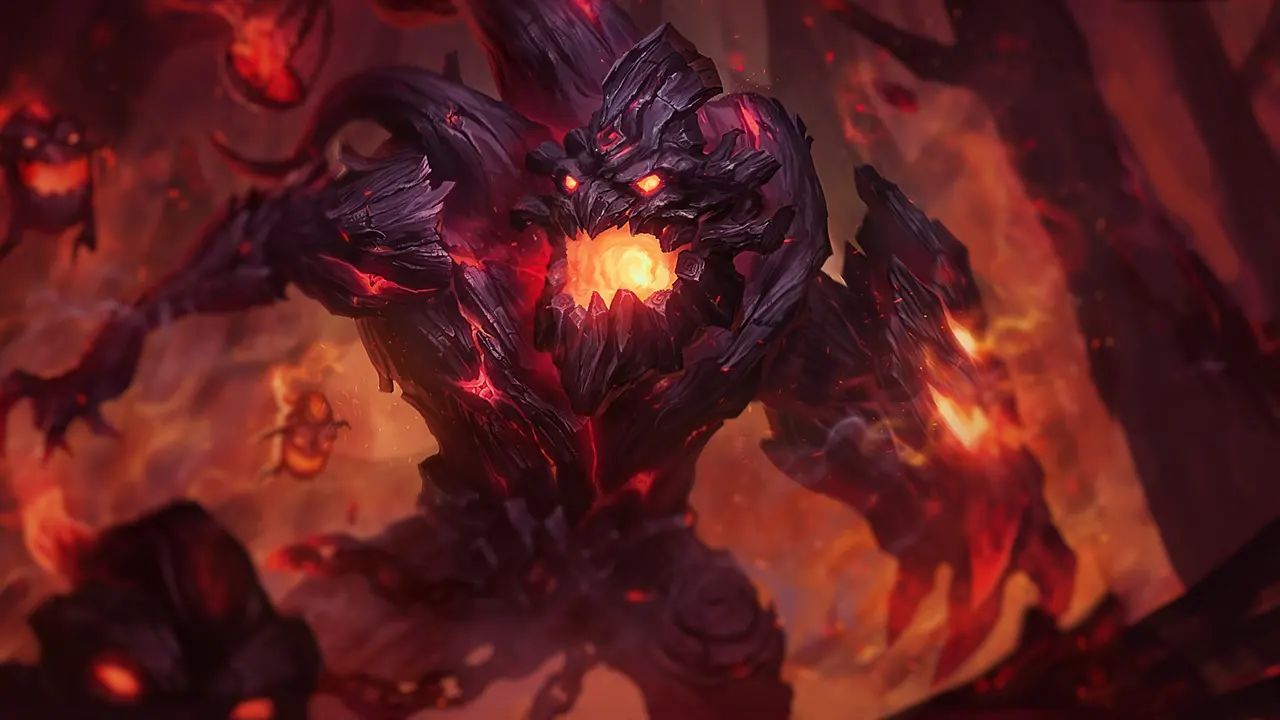 Charred Maokai splash art
