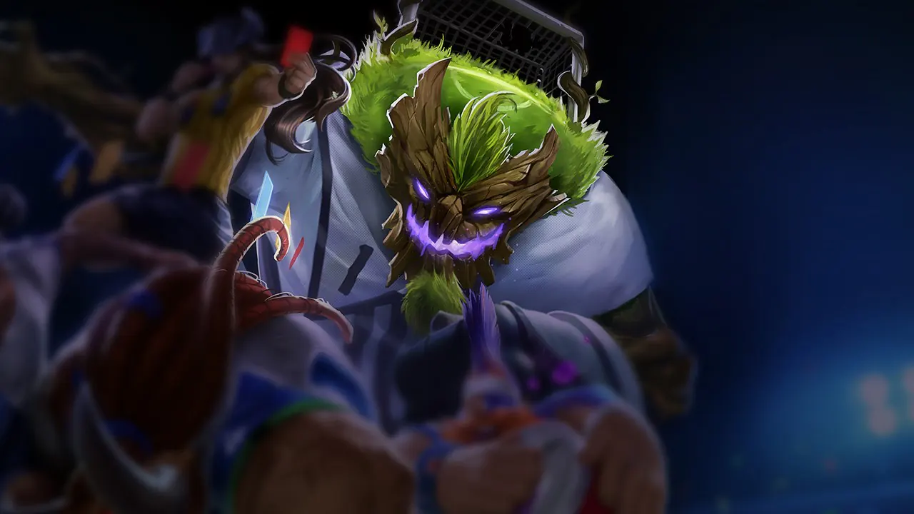 Goalkeeper Maokai splash art