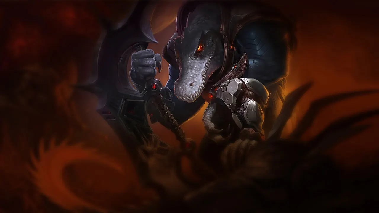 Galactic Renekton splash art