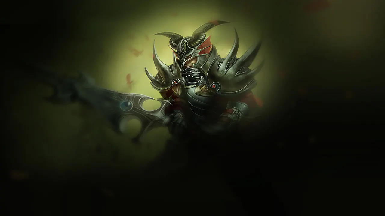 Darkforge Jarvan IV splash art