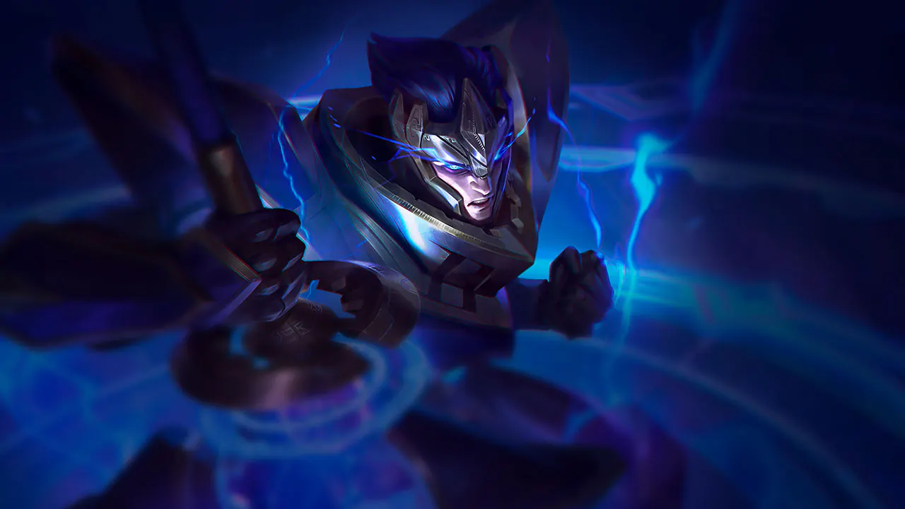 Hextech Jarvan IV splash art