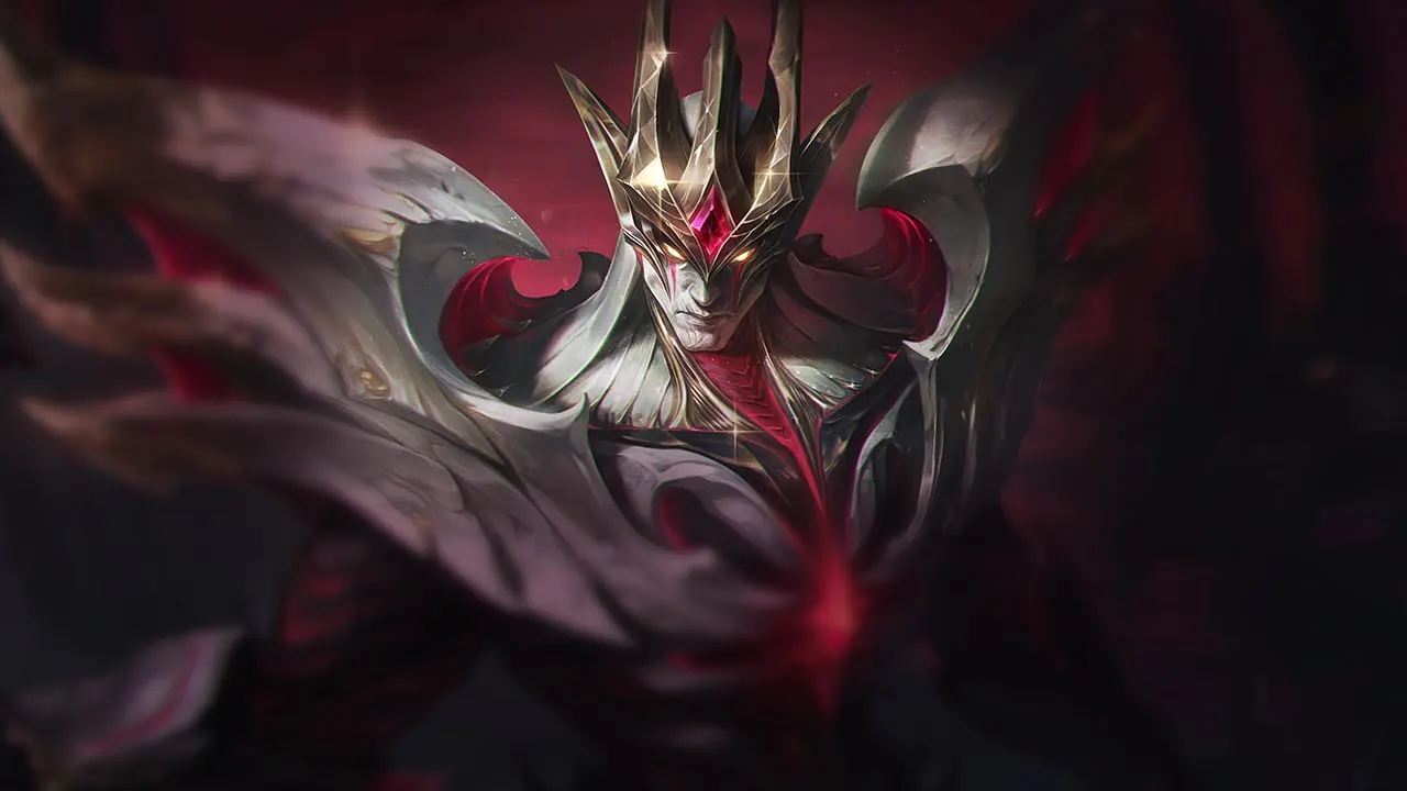 Prestige Visions of the Fallen Jarvan IV splash art