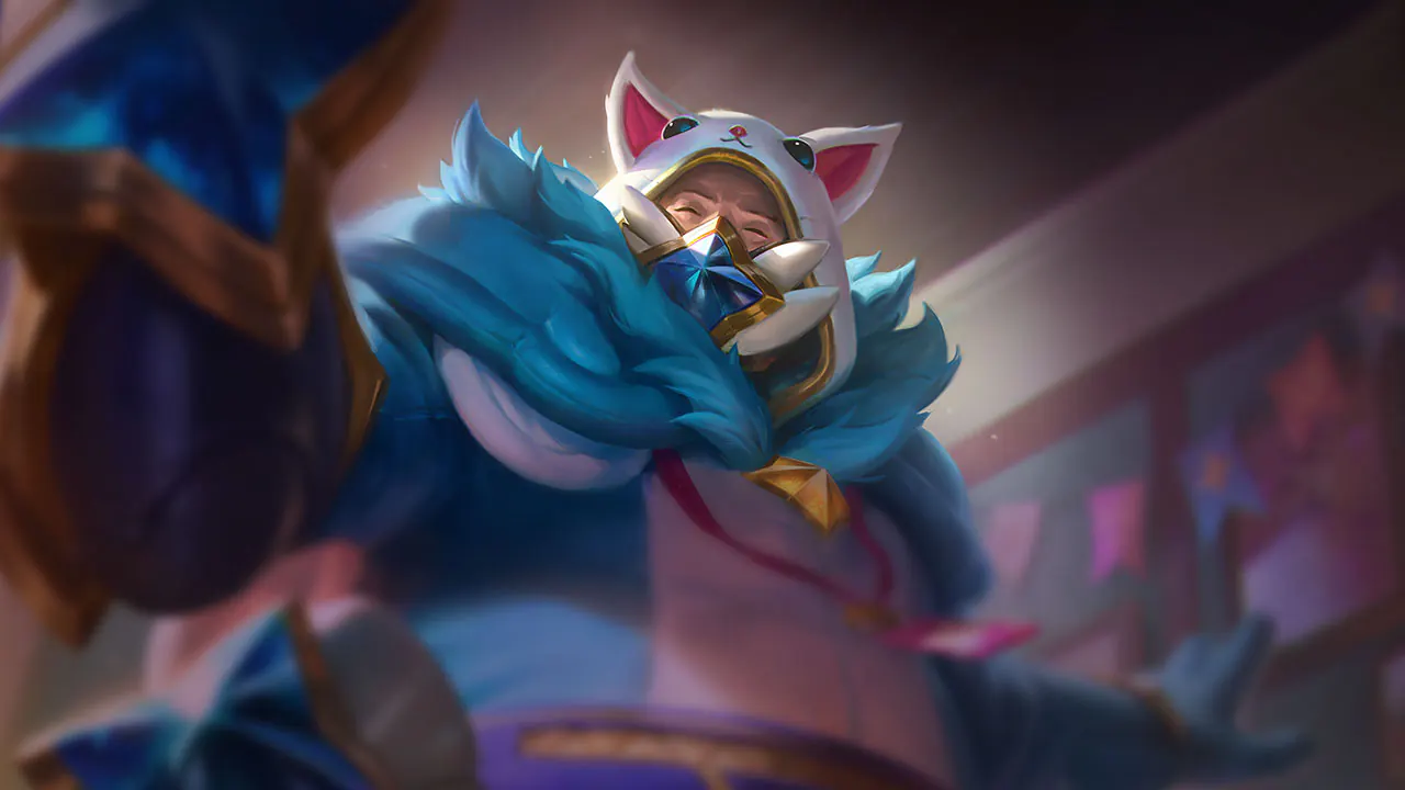 Pajama Guardian Cosplay Urgot splash art
