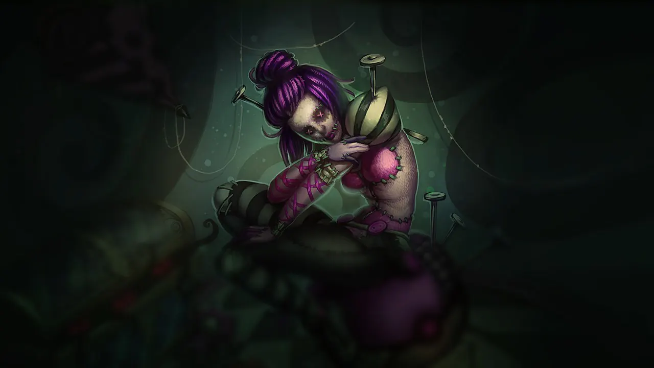 Sewn Chaos Orianna splash art