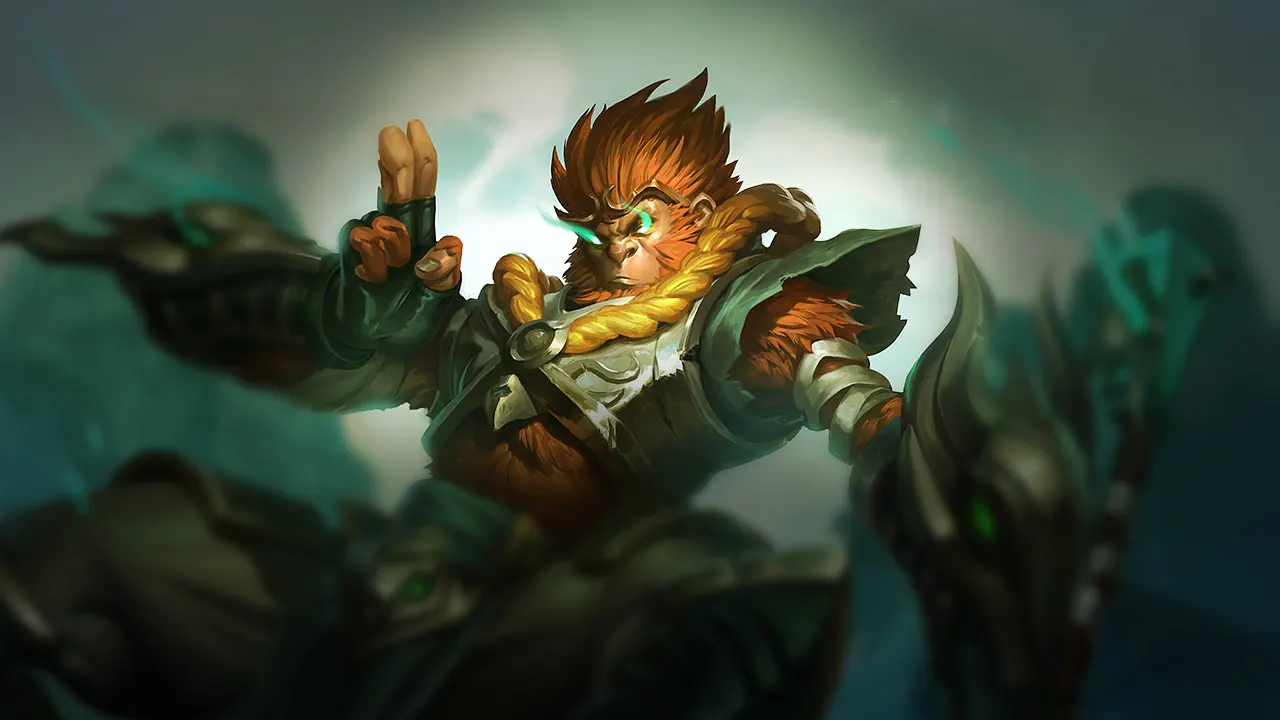 Jade Dragon Wukong splash art