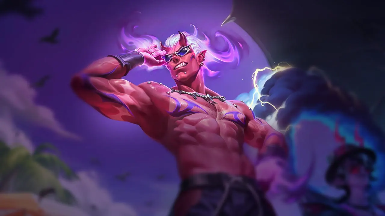 Sinful Shores Brand splash art