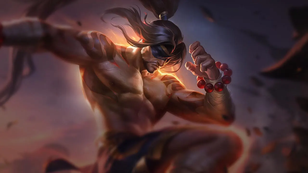 Traditional Lee Sin splash art