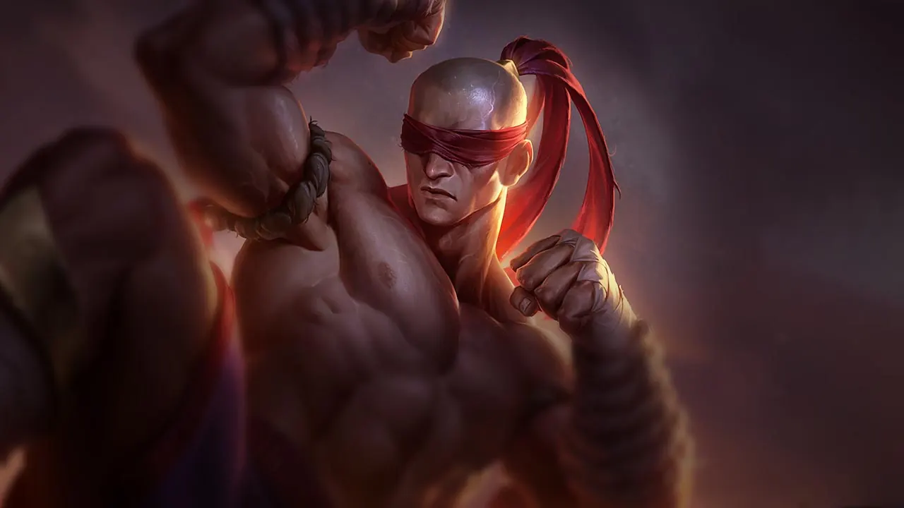 Muay Thai Lee Sin splash art
