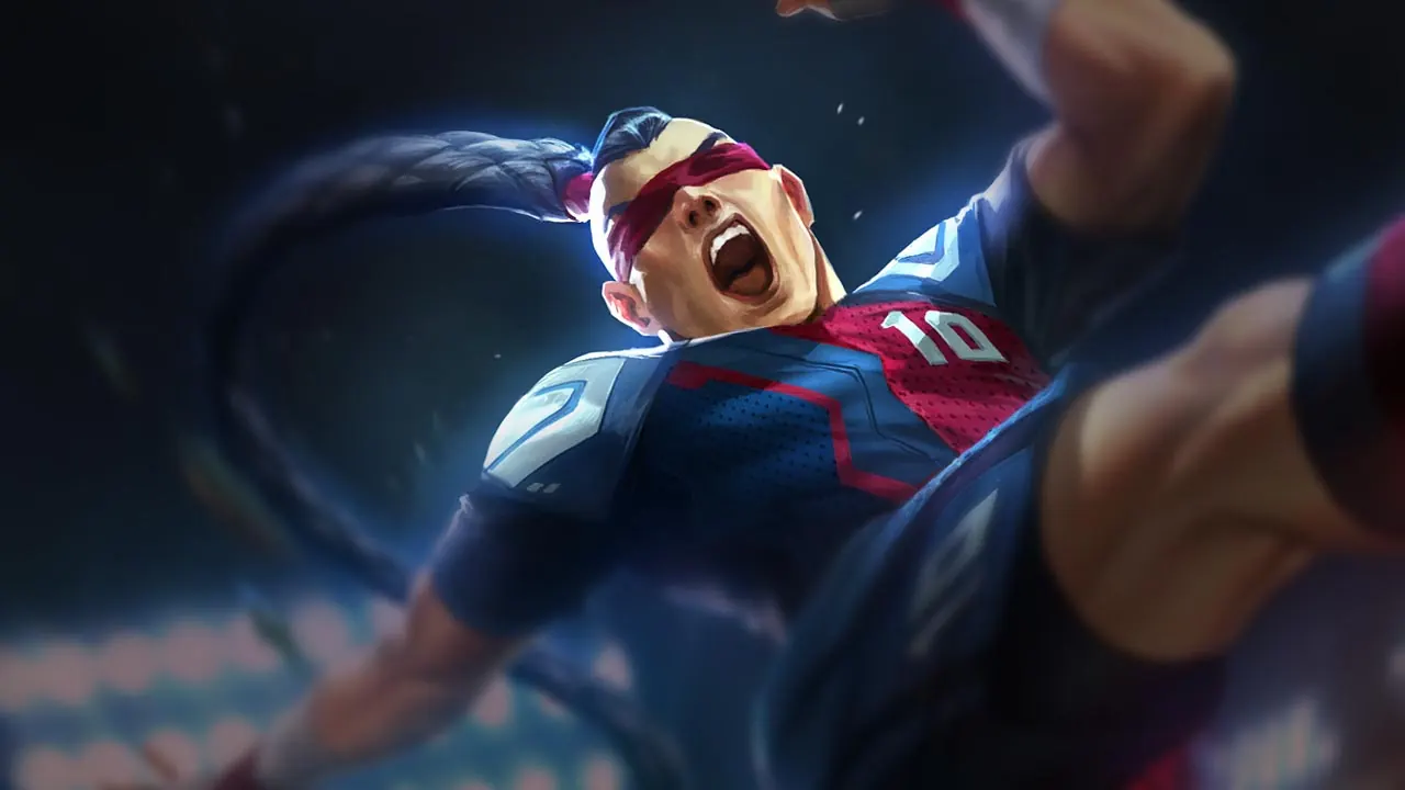 Playmaker Lee Sin splash art