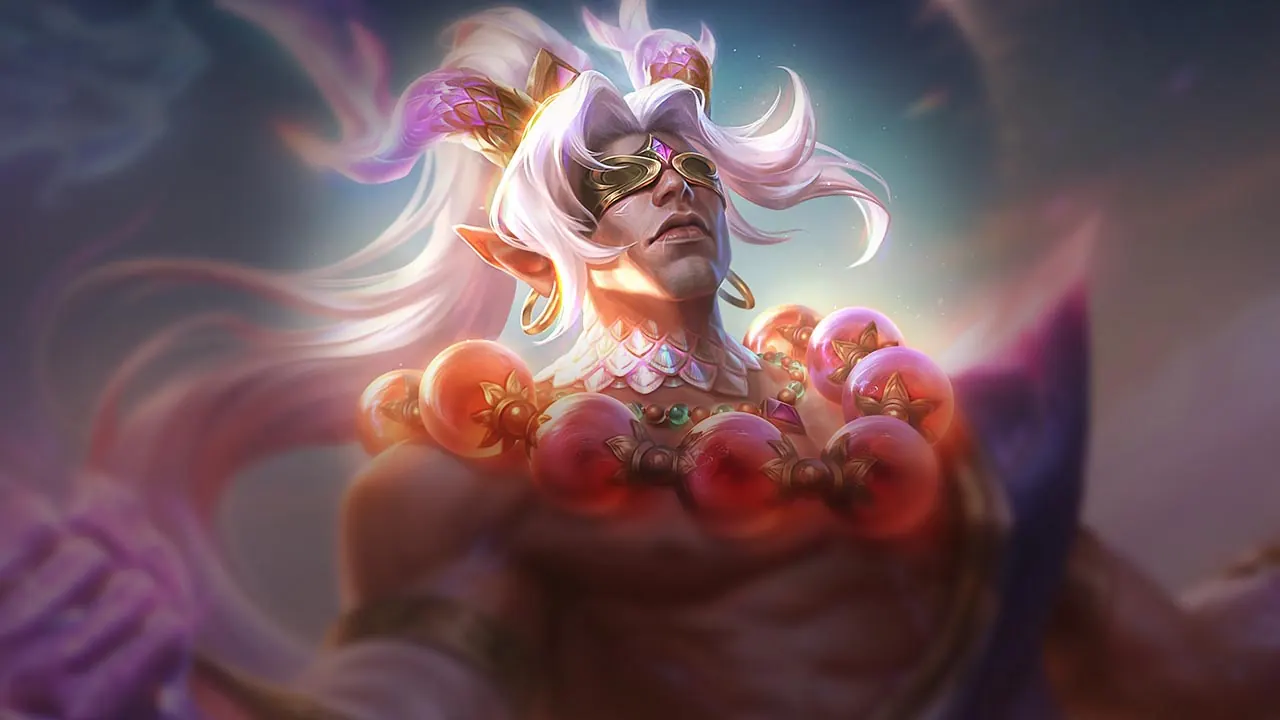 Divine Heavenscale Lee Sin splash art