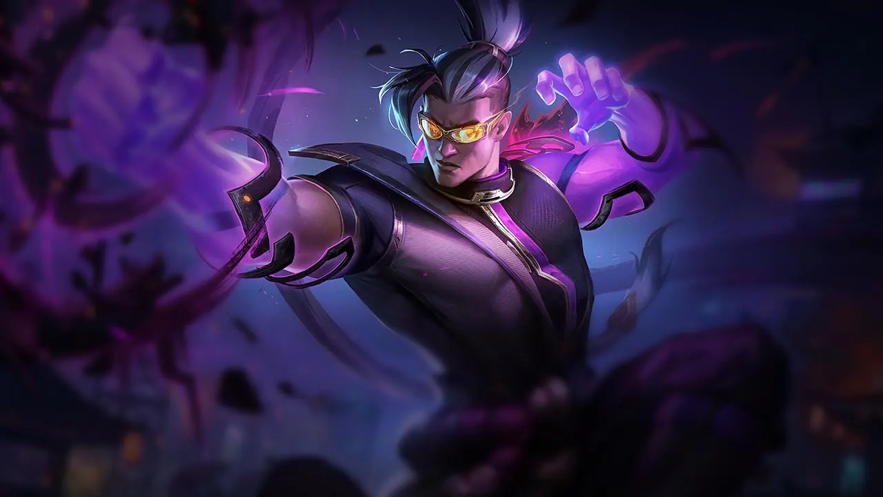 Inkshadow Lee Sin splash art