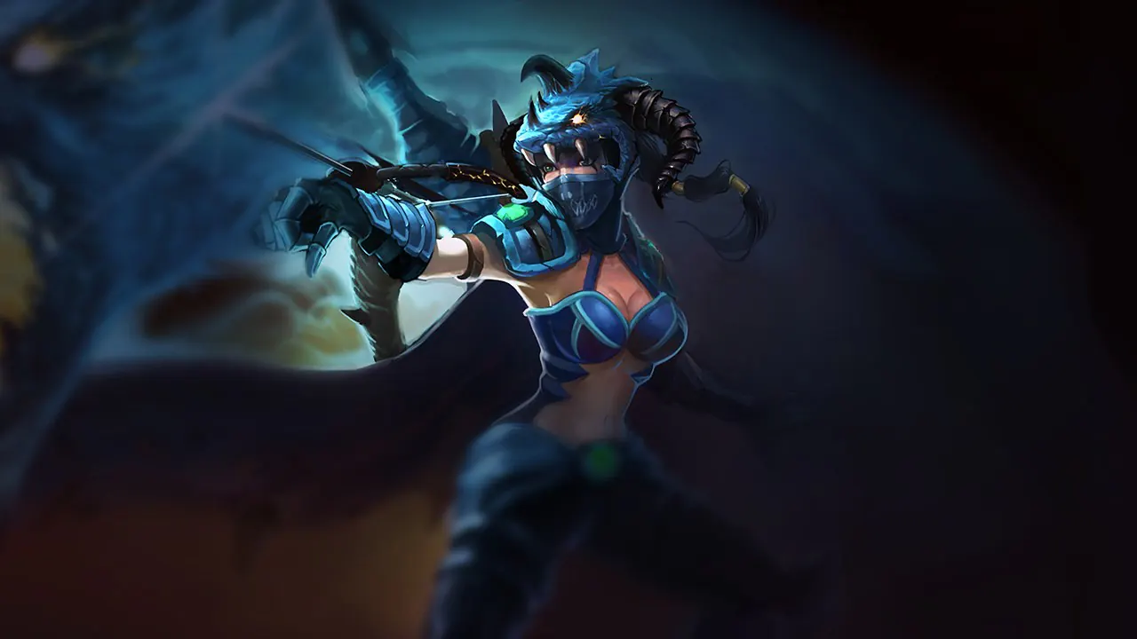 Dragonslayer Vayne splash art