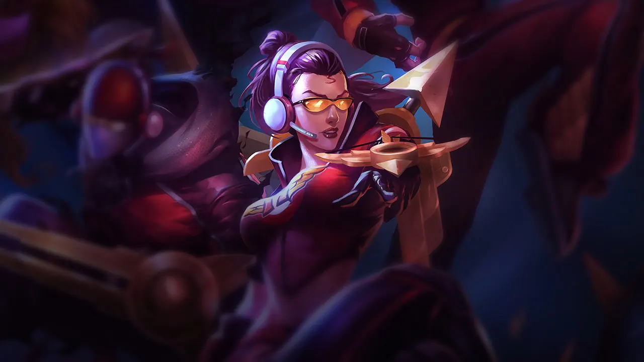 SKT T1 Vayne splash art
