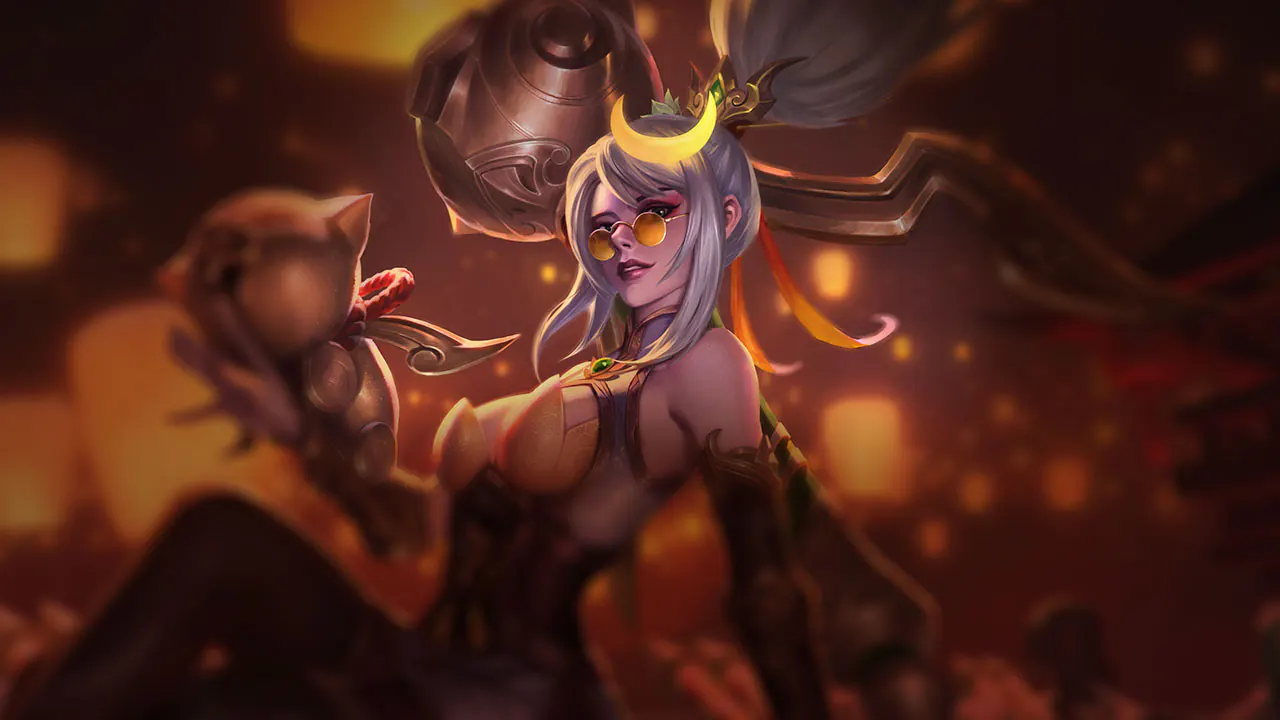 Prestige Firecracker Vayne (2022) splash art