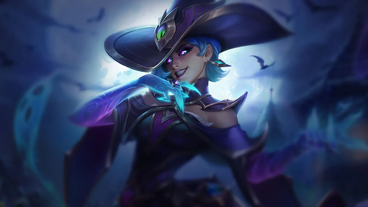 Bewitching Cassiopeia splash art