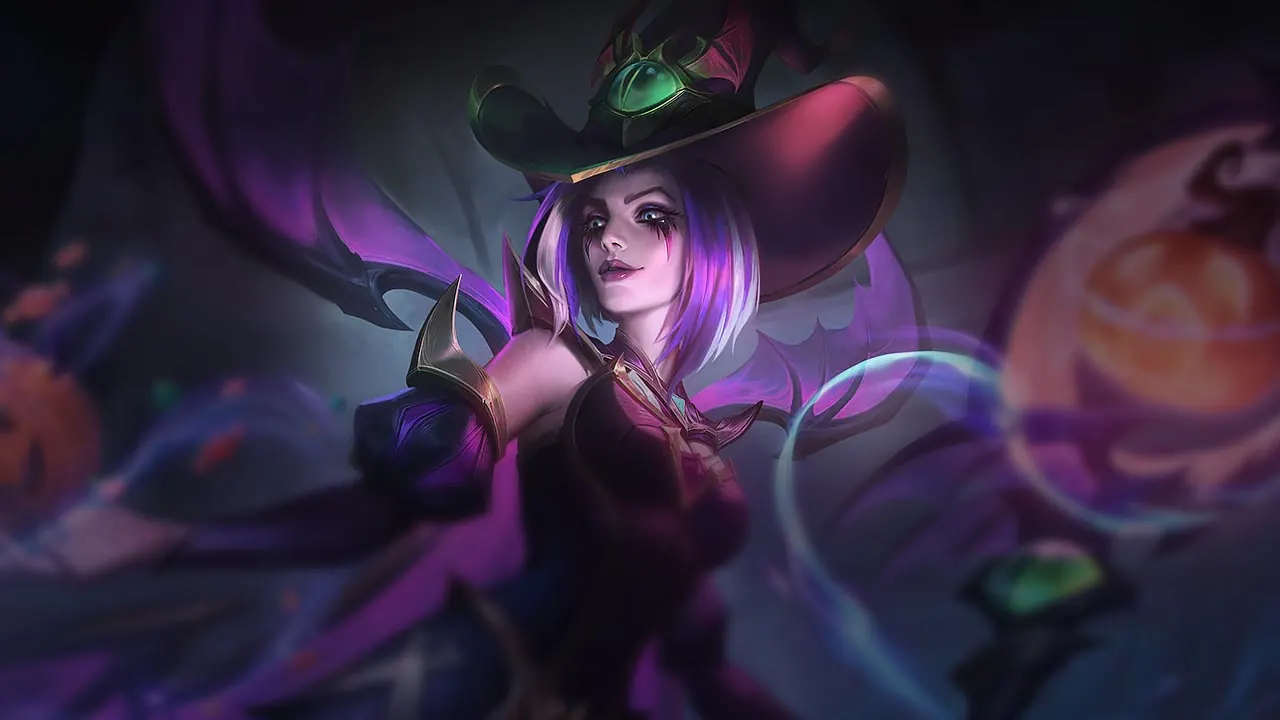 Bewitching LeBlanc splash art