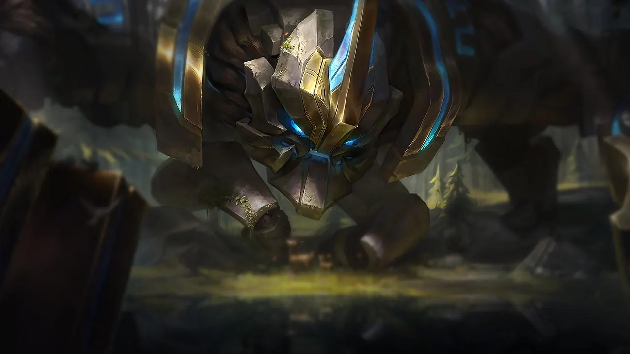 Earthrune Skarner splash art