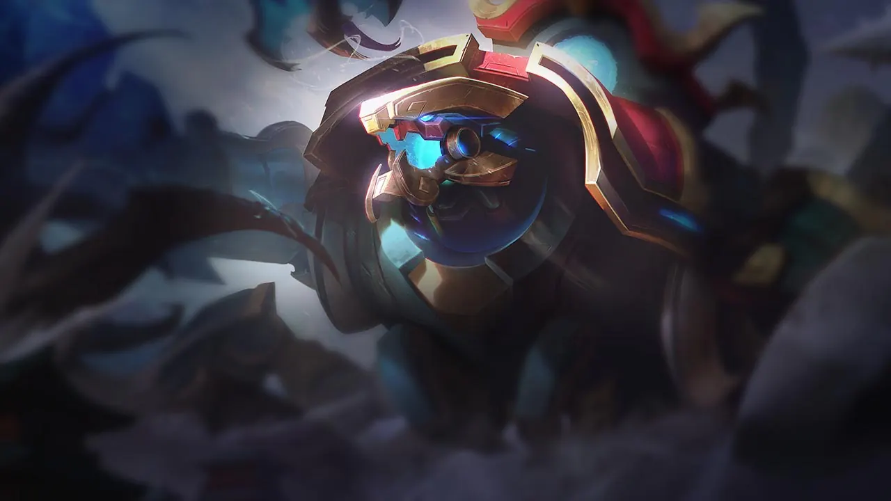 Mecha Kingdoms Skarner splash art