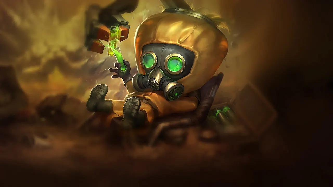 Hazmat Heimerdinger splash art