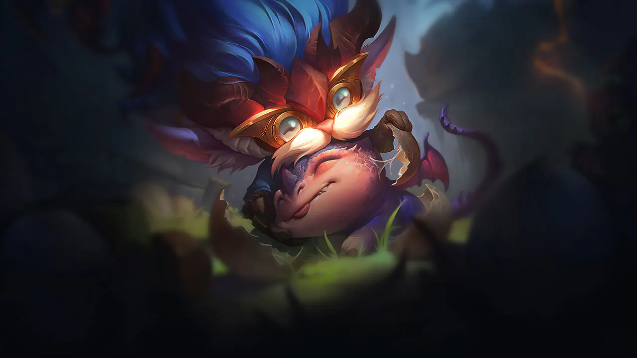 Dragon Trainer Heimerdinger splash art