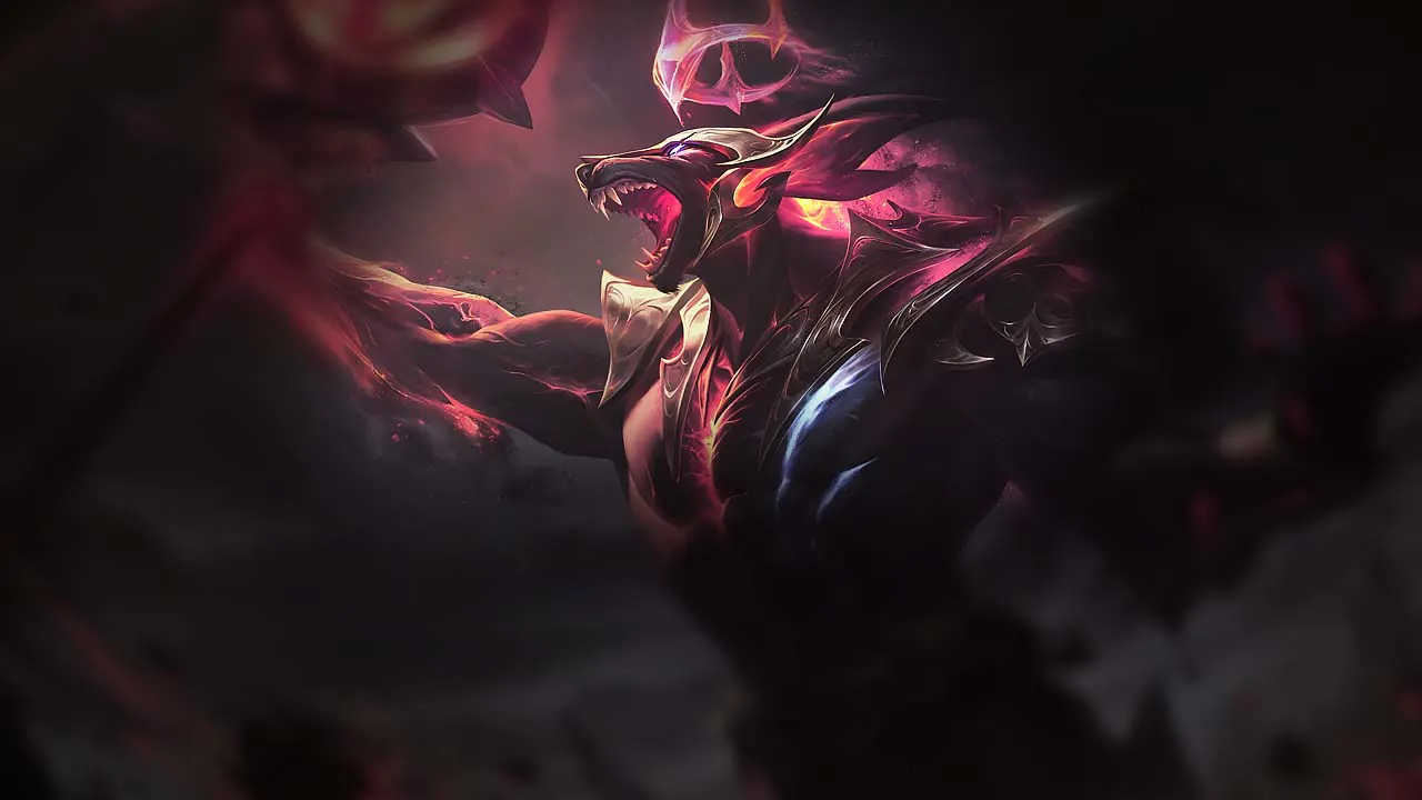 Nightbringer Nasus splash art