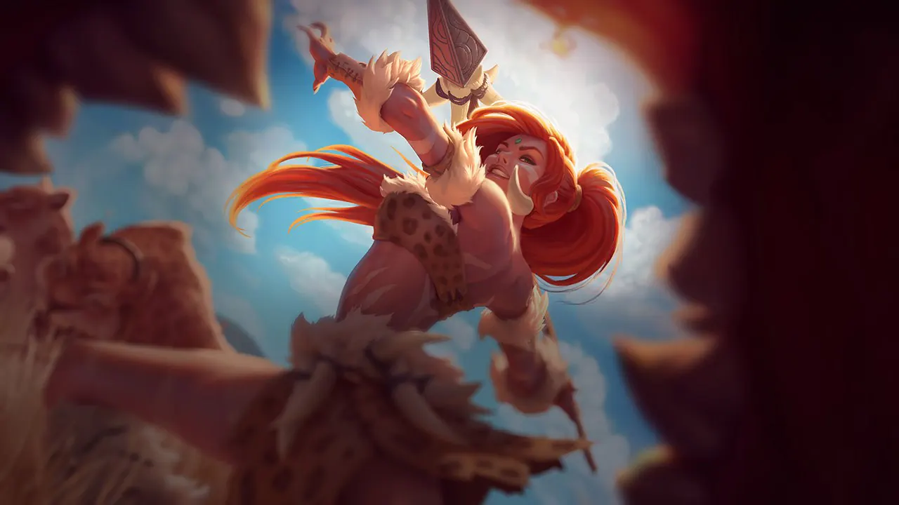 Leopard Nidalee splash art