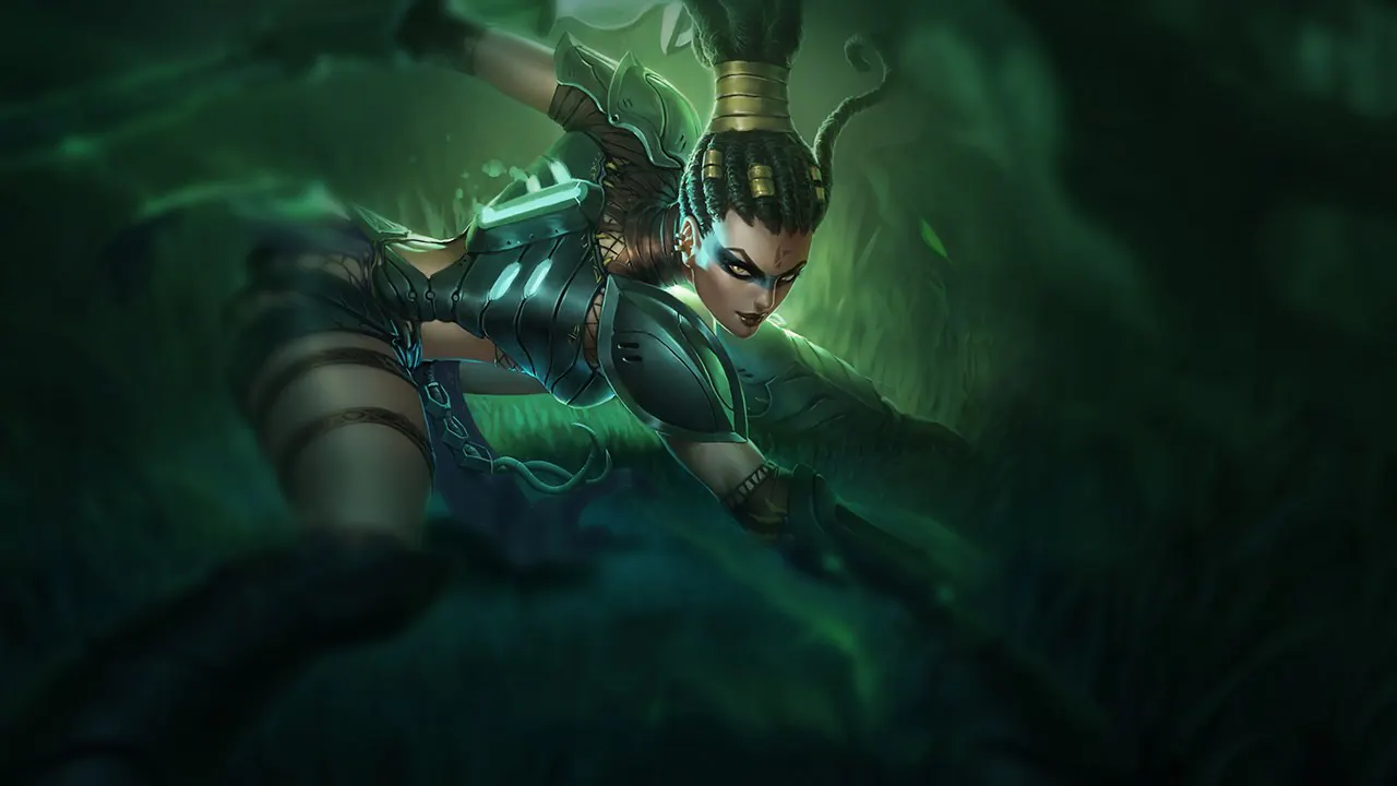 Headhunter Nidalee splash art
