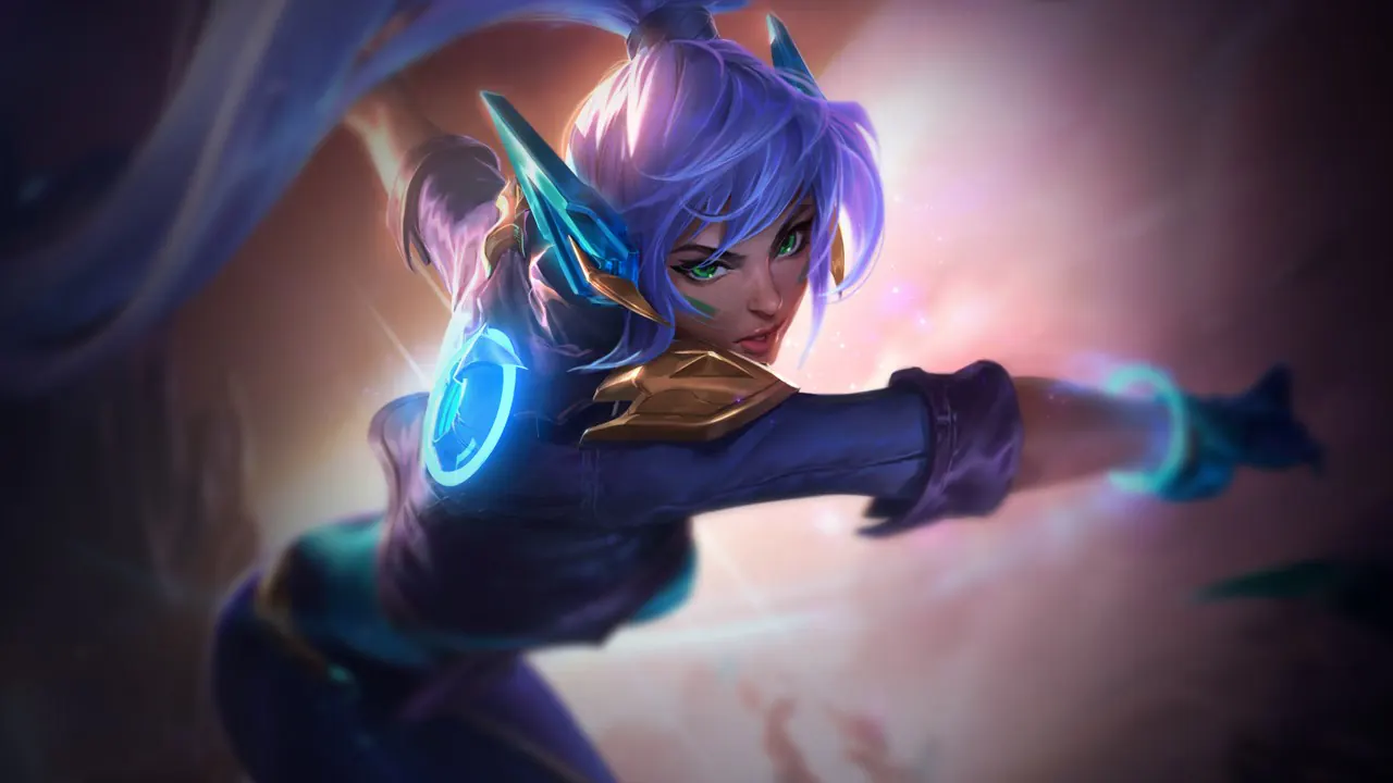 Super Galaxy Nidalee splash art