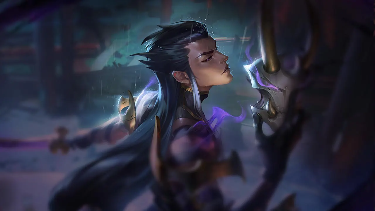 Inkshadow Yone splash art
