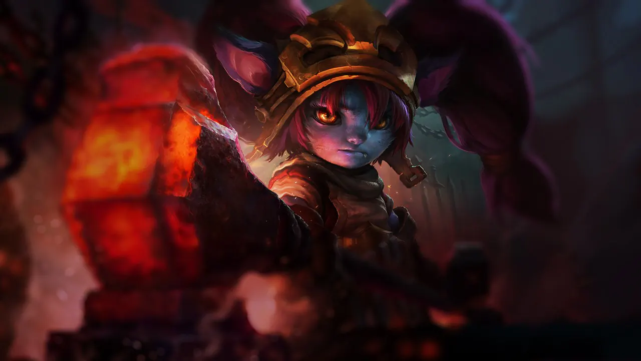 Blacksmith Poppy splash art