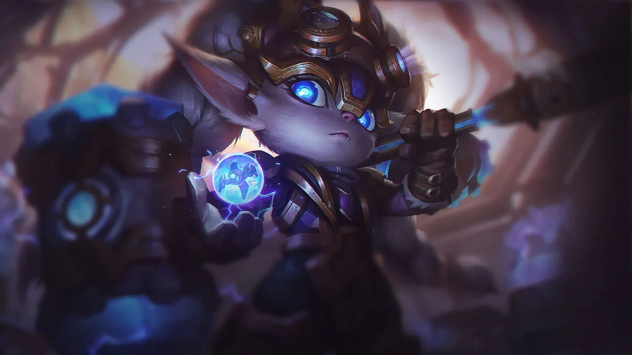 Hextech Poppy splash art
