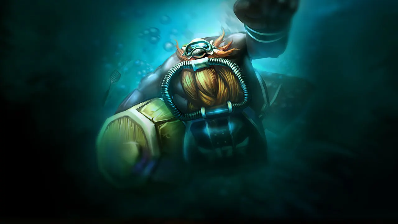 Scuba Gragas splash art