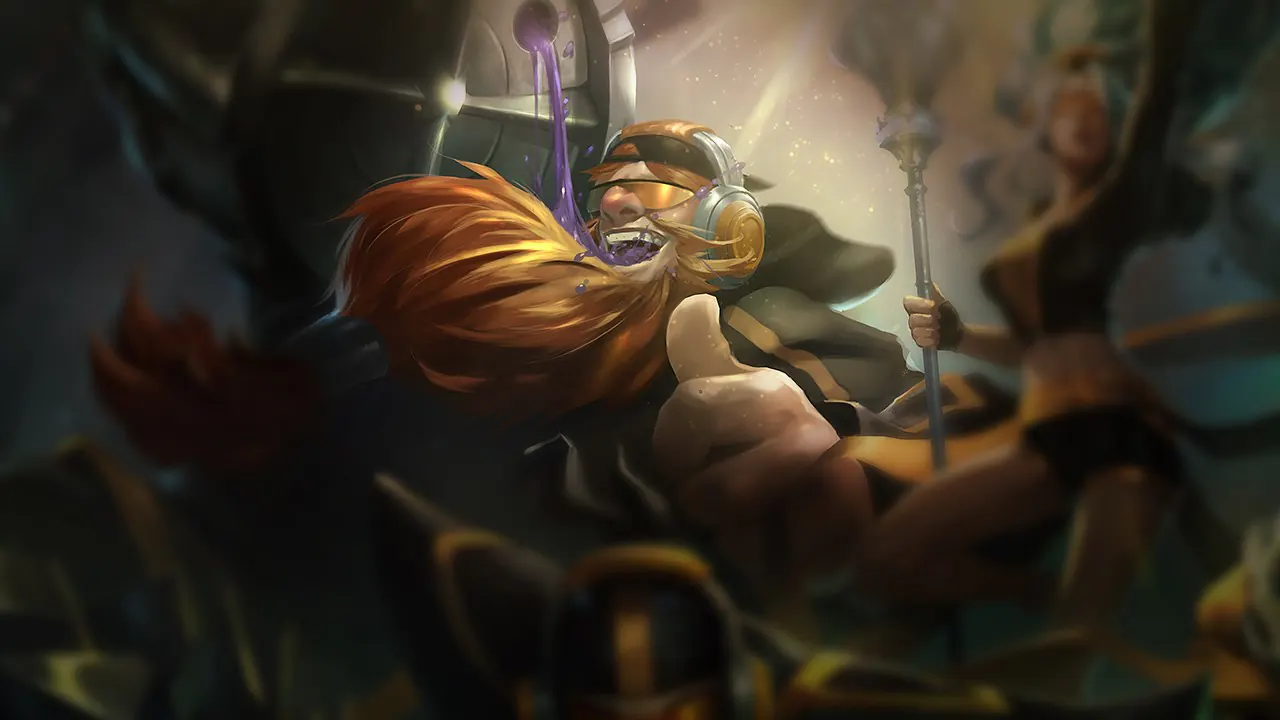 Fnatic Gragas splash art