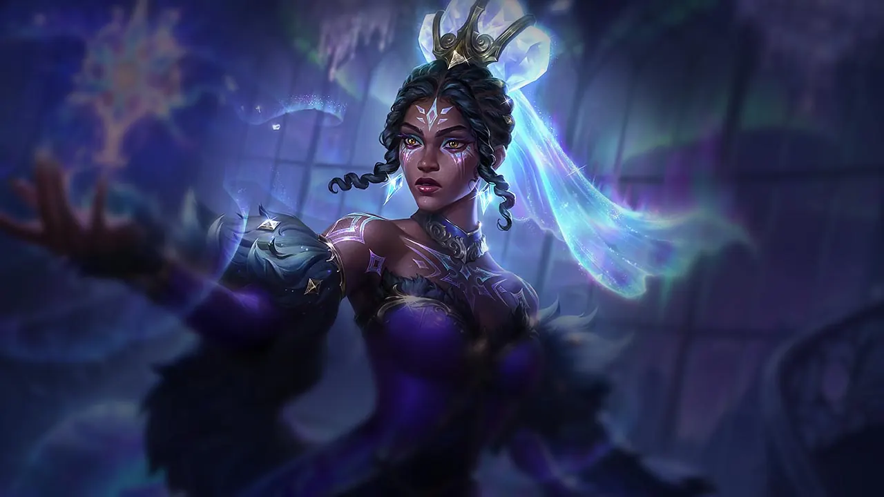 Prestige Winterblessed Mel splash art