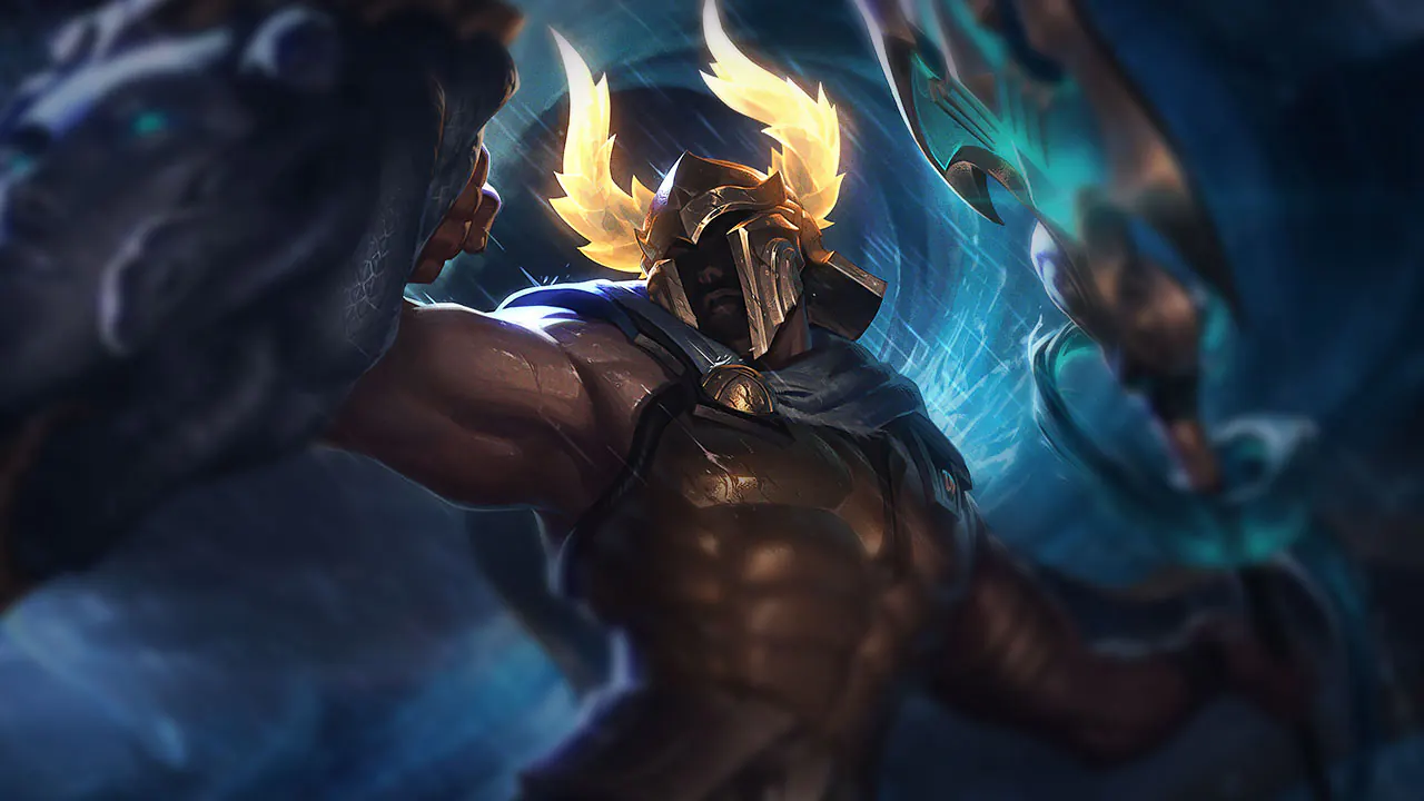 Perseus Pantheon splash art