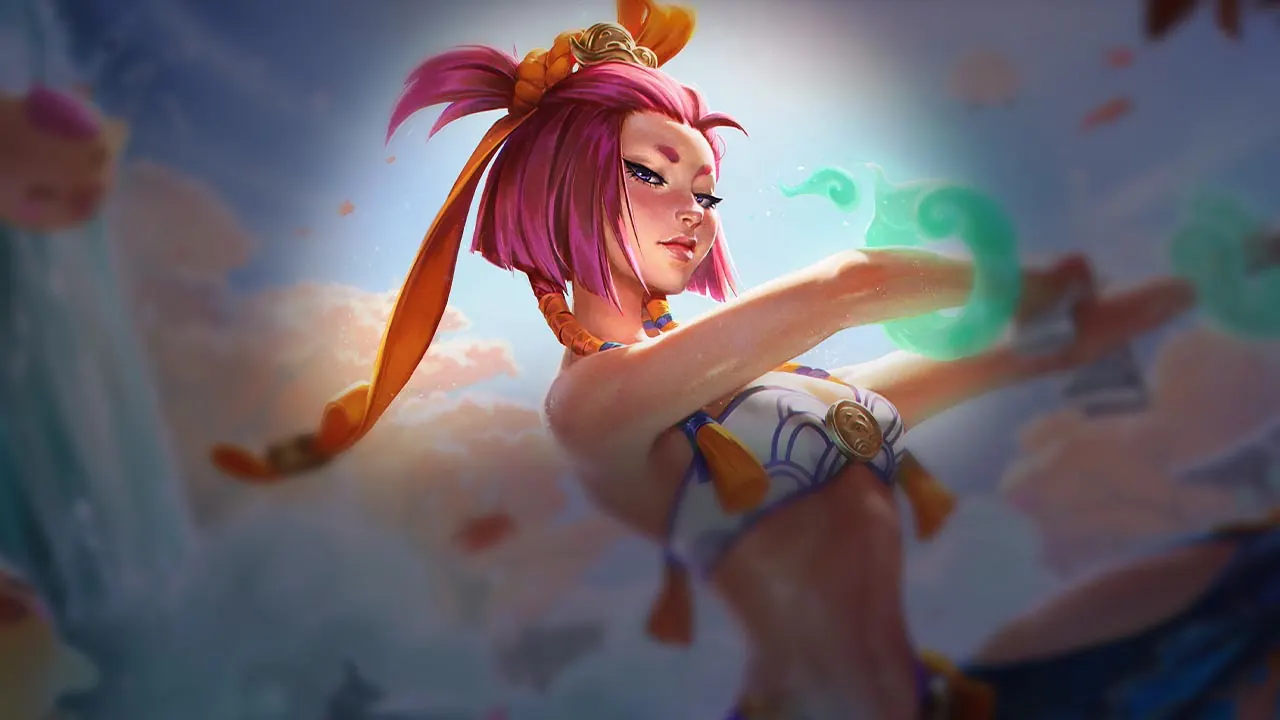 Spirit Blossom Springs Yunara splash art