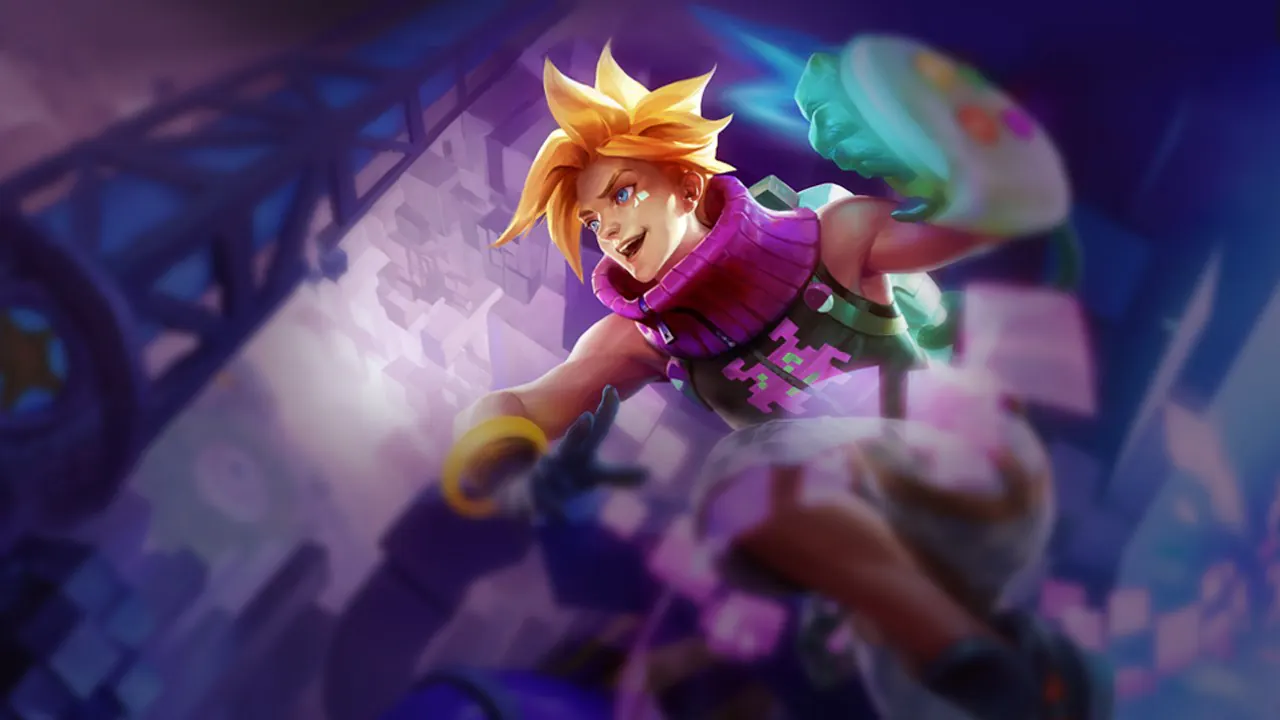 Arcade Ezreal splash art