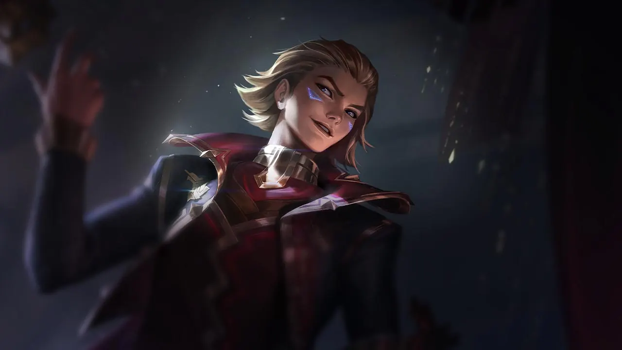 Masque of the Black Rose Ezreal splash art