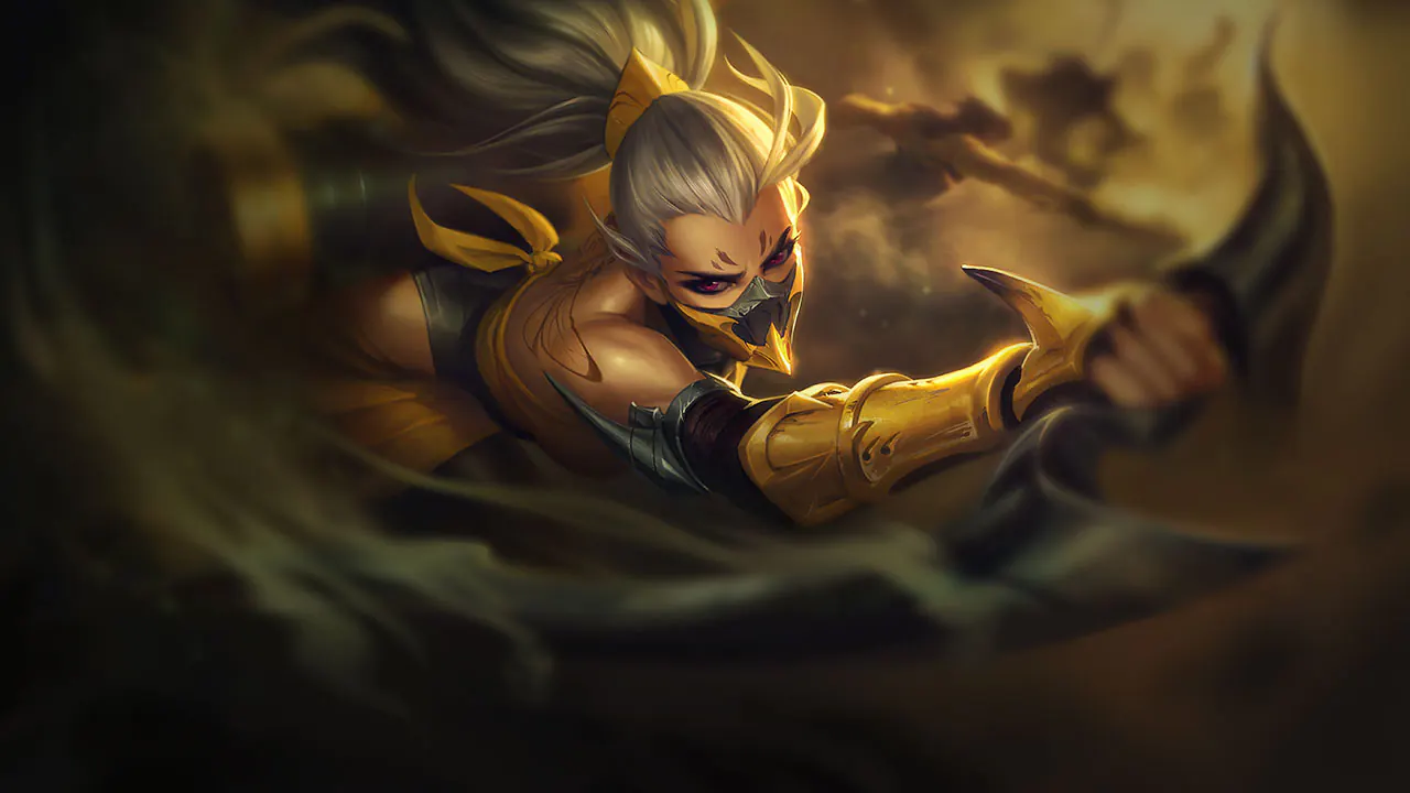 Stinger Akali splash art