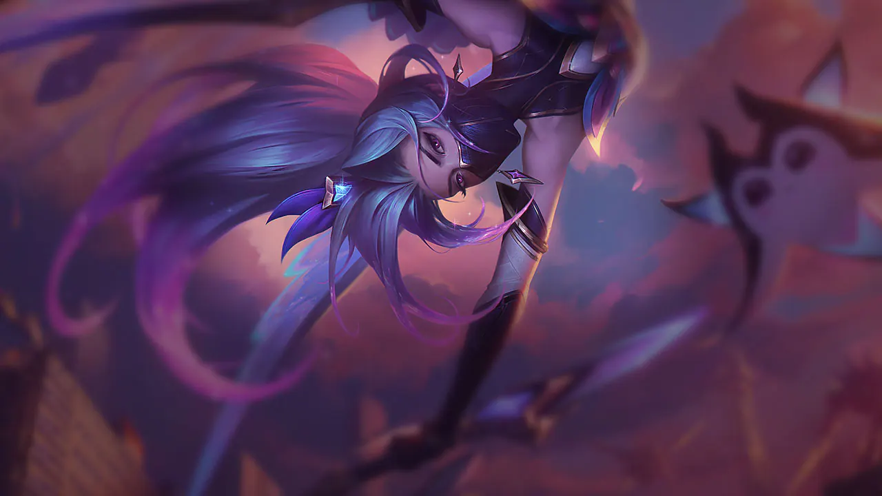 Star Guardian Akali splash art