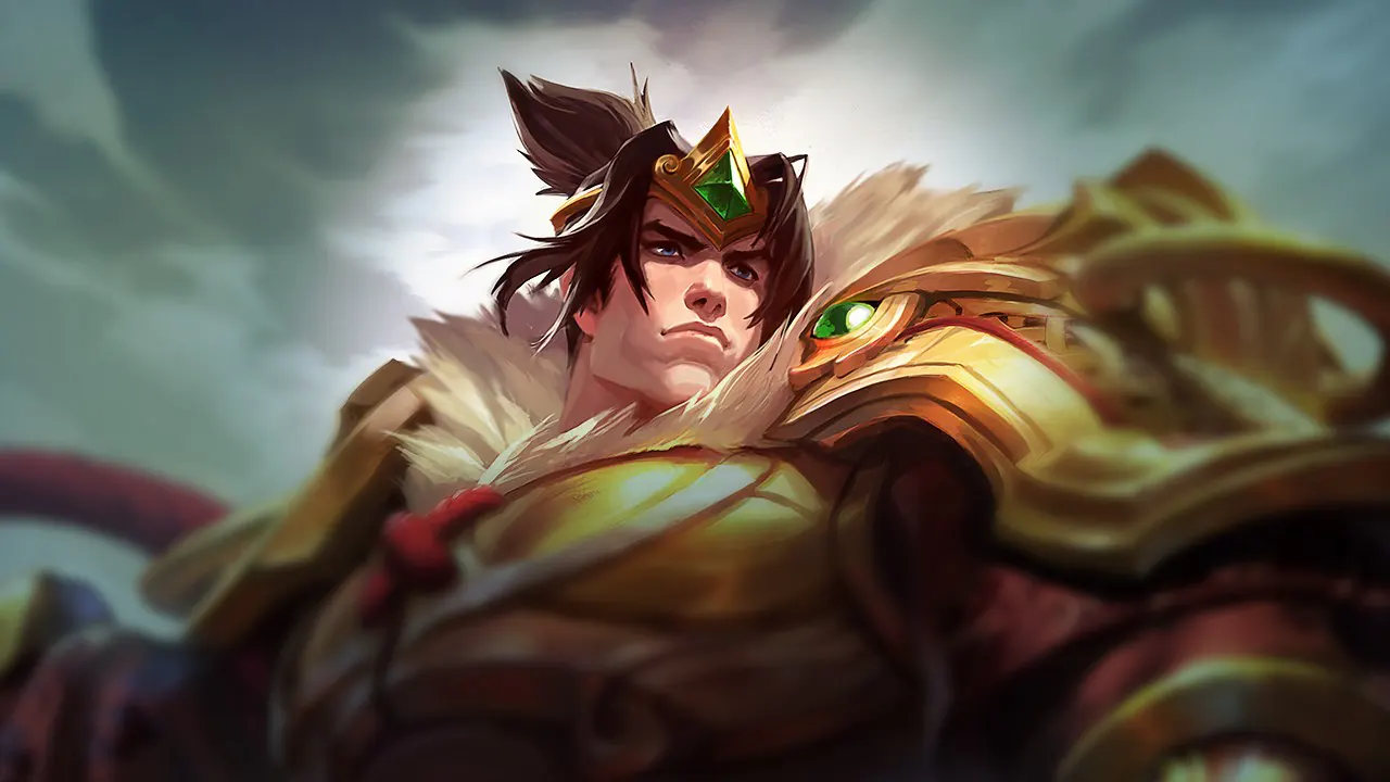 Warring Kingdoms Garen splash art