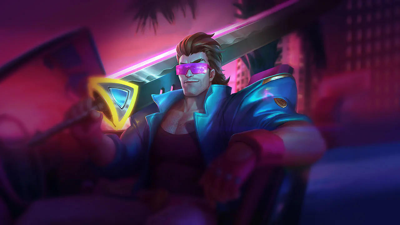 Demacia Vice Garen splash art