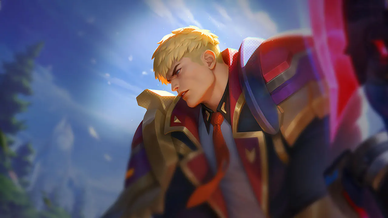Battle Academia Garen splash art