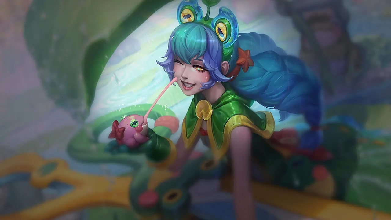 Rain Shepherd Gwen splash art
